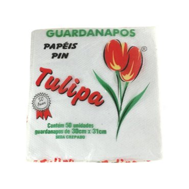 Guardanapo Tulipa 30x31cm 50 unidades