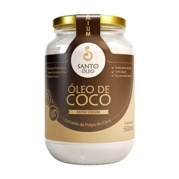 Óleo de Coco "Santo Óleo" Polpa - 500ml